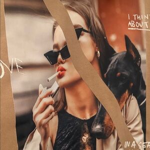 Trio Urban retired “Lover” Hooded Sweatshirt